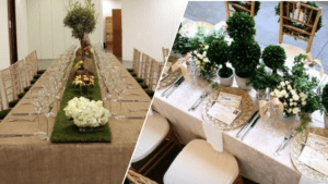 Creative Table Runners and Centerpieces
