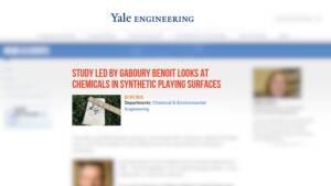 Scientific Evidence: The Yale University Study