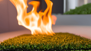 Fire on Your Artificial Turf