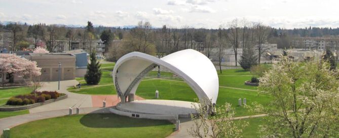 The Douglas Park stage in Langley City