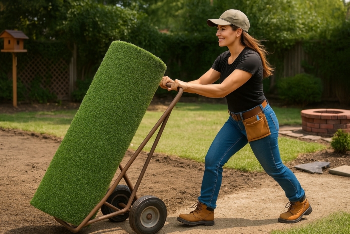 ARTIFICIAL TURF DOLLY – HEAVY-DUTY ROLL HANDLING SOLUTION - Image 5