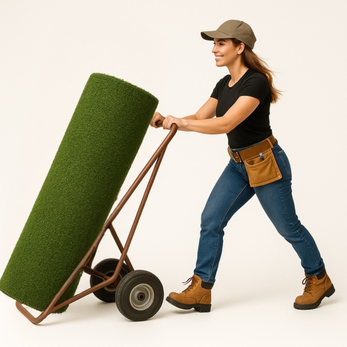 ARTIFICIAL TURF DOLLY – HEAVY-DUTY ROLL HANDLING SOLUTION - Image 3