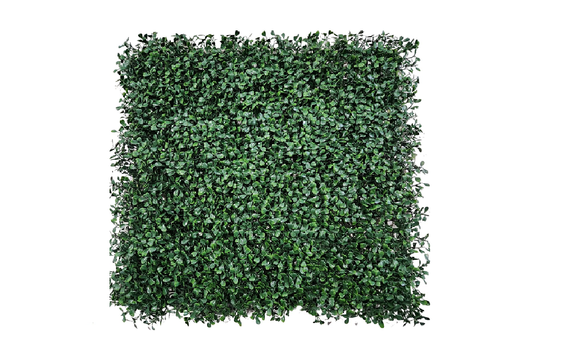 Premium Grass Blades Dark Green Artificial Boxwood