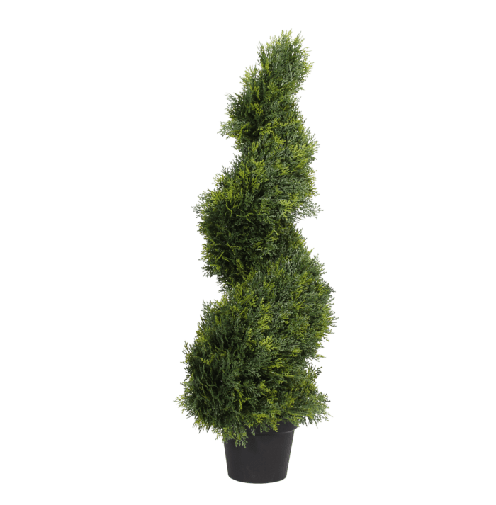 5Ft Artificial Spiral Cedar