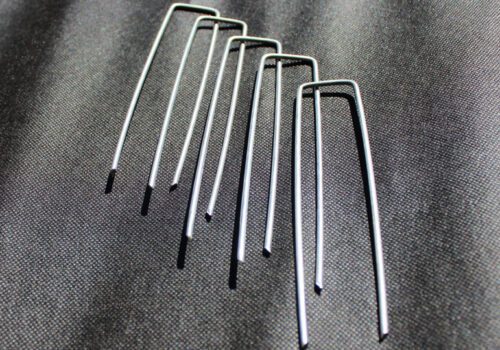 Premium Commercial Grade Heavy Galvanized Steel Landscape Staples